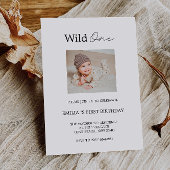 Fotobord 1e verjaardag kaart