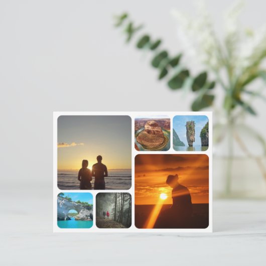 Fotobriefkaart uploaden briefkaart (Staand voorkant)