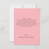 Fotobruiloft Bedankkaart (Achterkant)