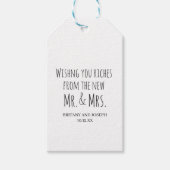 Fotobruiloft Cadeaulabel (Voorkant)