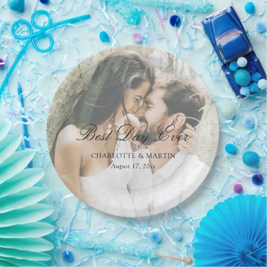 Fotobruiloft Papieren Bordje (Feest)