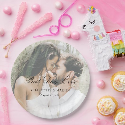 Fotobruiloft Papieren Bordje (Feest)