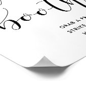 Fotobruiloft Poster (Hoek)