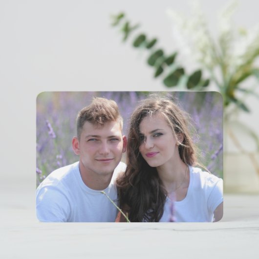 Fotobruiloft RSVP Kaartje (Staand voorkant)