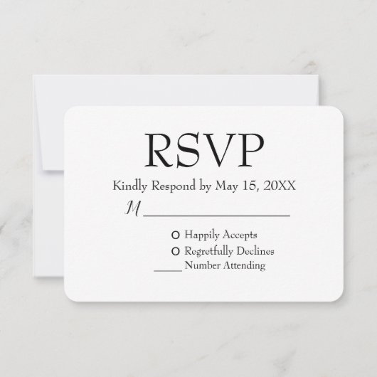 Fotobruiloft RSVP Kaartje (Achterkant)