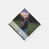 Fotobruiloft Servet (Hoek)