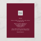 FOTOBRUILOFT UITNODIGING Overlay tekst LeahG BUDGE (Achterkant)