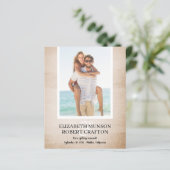 Fotobudget weddenschap sparen de datum (Staand voorkant)