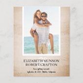 Fotobudget weddenschap sparen de datum (Voorkant)