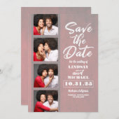 Fotocabine bladwijzer thema leuk save the date (Voorkant / Achterkant)