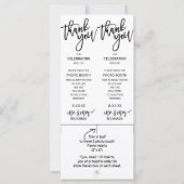 Fotocabine Frame Inserts | Brush Script (Zwart) (Voorkant)