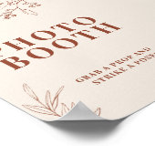 Fotocabine Huwelijksbord  Poster (Hoek)