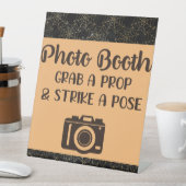 Fotocabine Pak een prop herfst bruiloft Reclamebord Met Voetstuk (Insitu)