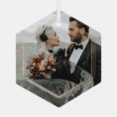 Fotocadeau - Aangepast, speciaal glas voor sierdoe Ornament (Achterkant)