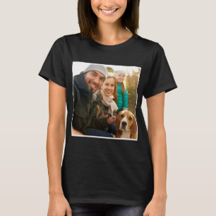 Fotocadeau   Moderne persoonlijke familiefoto T-shirt