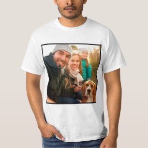Fotocadeau   Moderne persoonlijke familiefoto T-shirt
