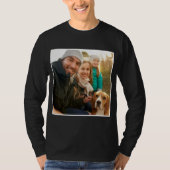 Fotocadeau | Moderne persoonlijke familiefoto T-shirt (Voorkant)