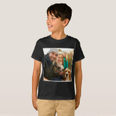 Fotocadeau | Moderne persoonlijke familiefoto T-shirt (Voorkant volledig)
