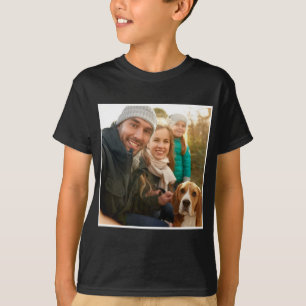 Fotocadeau   Moderne persoonlijke familiefoto T-shirt
