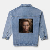 Fotocadeau op maat denim jacket (Achterkant)