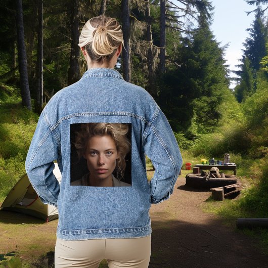 Fotocadeau op maat denim jacket