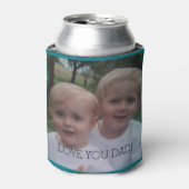 Fotocadeau voor bier Vaderdag Blikjeskoeler (Blikje Voorkant)