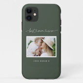 Fotocadeau voor leuke moderne scripts Case-Mate iPhone case (Achterkant)