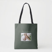 Fotocadeau voor leuke moderne scripts tote bag (Voorkant)