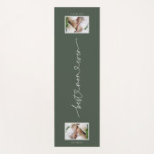 Fotocadeau voor leuke moderne scripts yogamat (Voorkant)