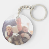 Fotocadeau voor mijn kleinkinderen sleutelhanger (Achterkant)