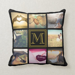 Fotocadeau voor monogrammen kussen