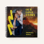 FOTOCADEAU voor pasgehuwden ONZE LIEFDESVERHAAL Ma Notitieboek (Voorkant)