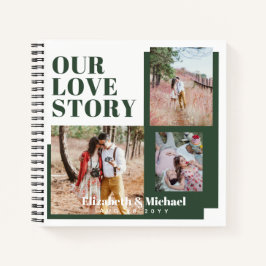 FOTOCADEAUS VOOR NIUWGETROUWDE ONS LIEFDESVERHAAL  NOTITIEBOEK