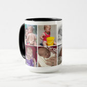 Fotocadeaus voor oma met Kerstmis en elke dag Mok (Voorkant links)