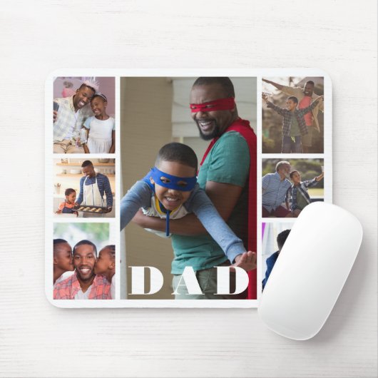 Fotocadeaus voor Vaderdag Muismat (Met muis)