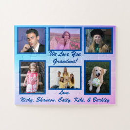 Fotocadeautje: "We houden van je oma" Legpuzzel