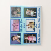 Fotocadeautje: "We houden van je vader" Legpuzzel (Verticaal)