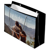 Fotocadeautszak Groot Cadeauzakje (Voorkant Gekanteld)