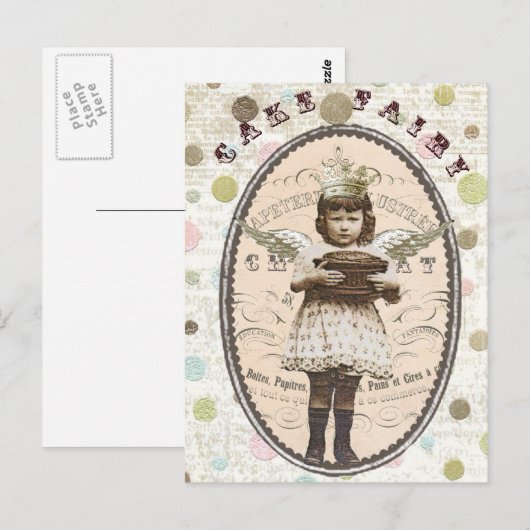  fotocake-fee briefkaart (Voorkant / Achterkant)