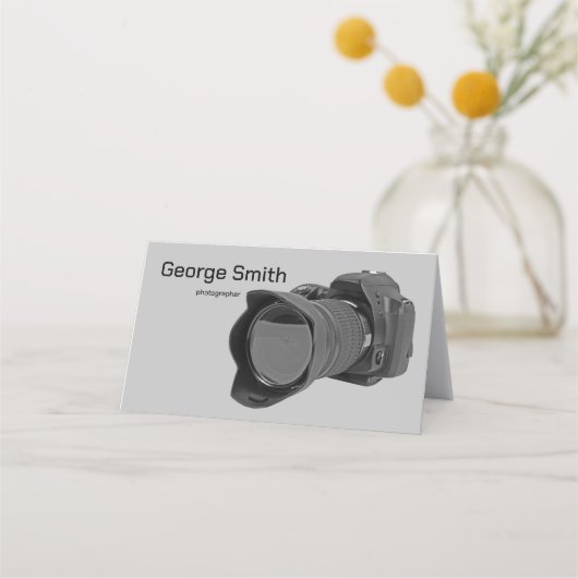 Fotocamera Klantenkaartje (Voorkant)