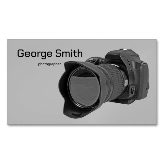 Fotocamera Magnetisch Visitekaartje (Voorkant)