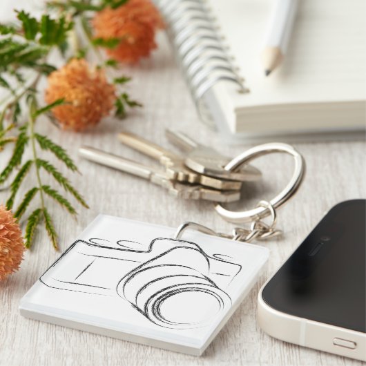 Fotocamera Sleutelhanger (Voorkant Rechts)