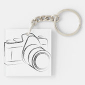 Fotocamera Sleutelhanger (Achterkant)