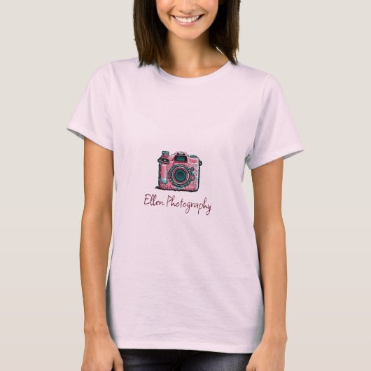 Fotocamera T-shirt (Voorkant)