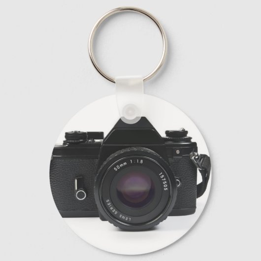fotocamera van de slr - klassiek ontwerp sleutelhanger (Voorkant)