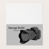 Fotocamera Visitekaartje (Buitenkant ongevouwen)