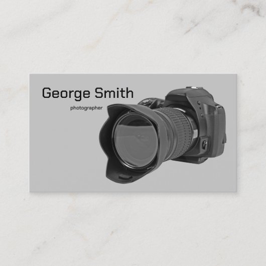 Fotocamera Visitekaartje (Voorkant)