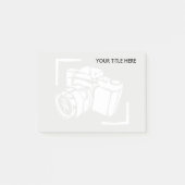 Fotocamera watermerk afbeelding fotograaf post-it® notes (Voorkant)