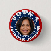 Fotocampagne Sjabloon aangepaste Button (Voorkant)