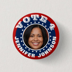 Fotocampagne Sjabloon aangepaste Button